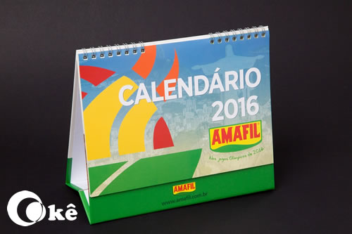 Okê Representações - Serviços - Brindes - Calendários Personalizados