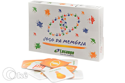 Okê Representações - Serviços - Brindes - Jogo da Memória Personalizados