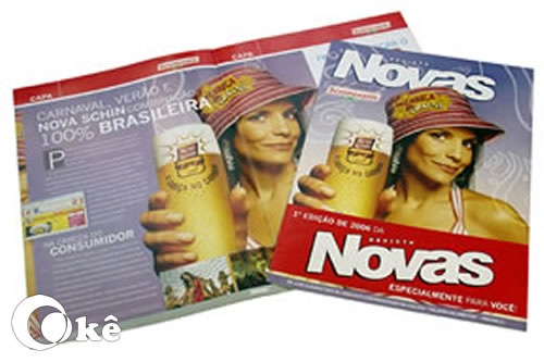 Okê Representações - Serviços - Impressão - Revistas