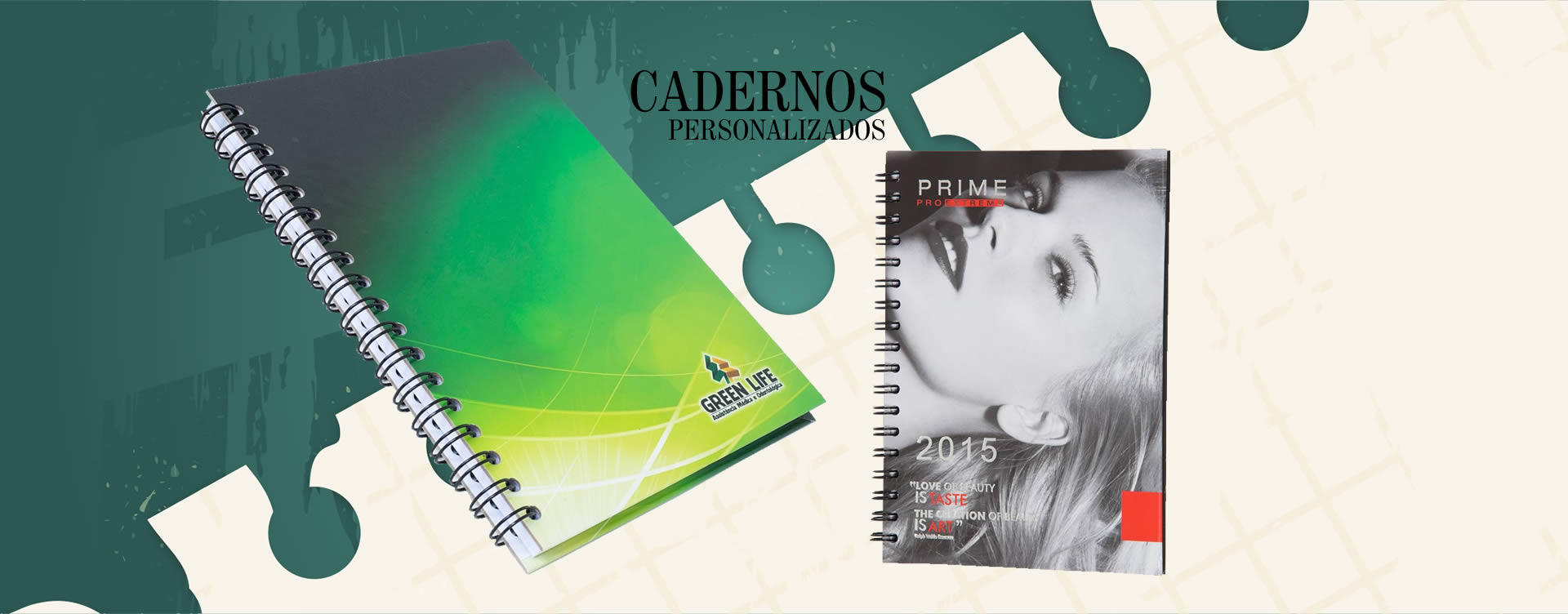 Cadernos Personalizados - Solicite Orçamento na Okê Representações